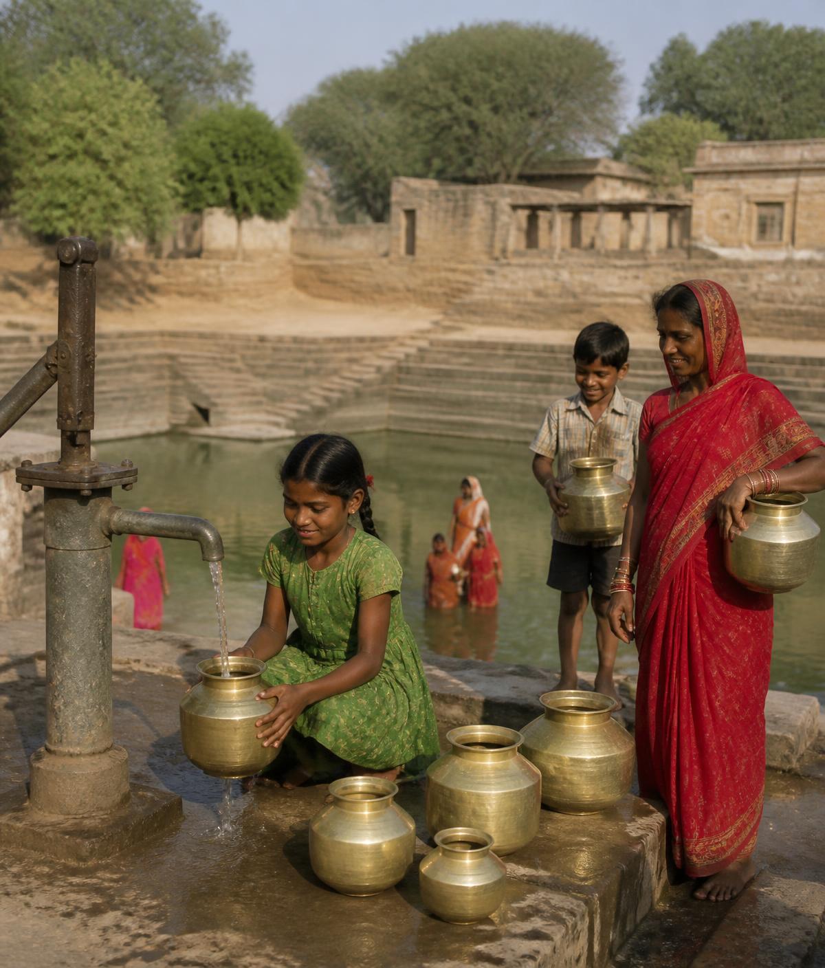 Water harvesting and conservation infrastructure